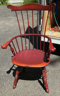 Pennsylvania fanback arm chair by J.L. Treharn