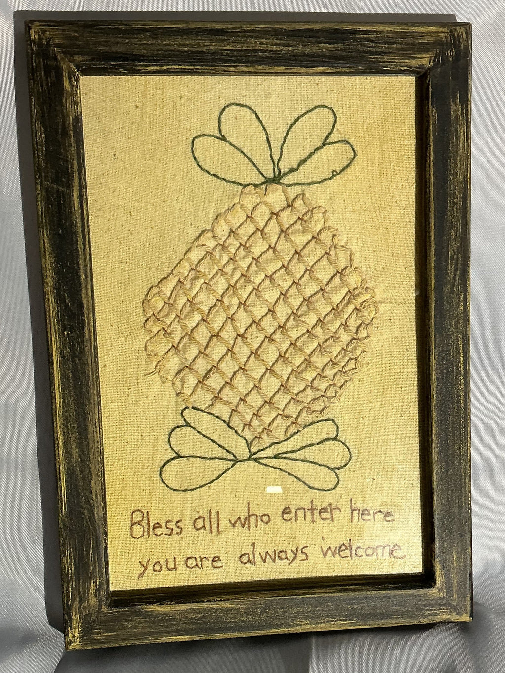 Pineapple stitching