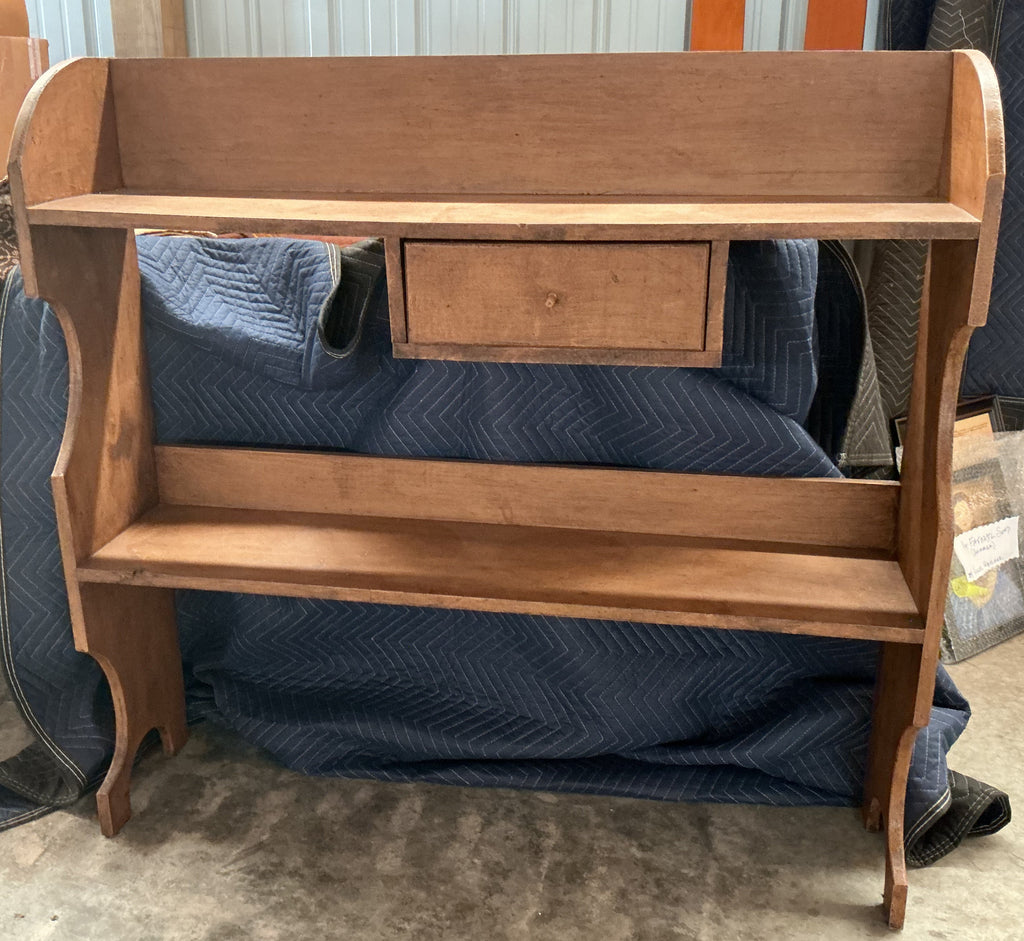 Bucket bench with drawer