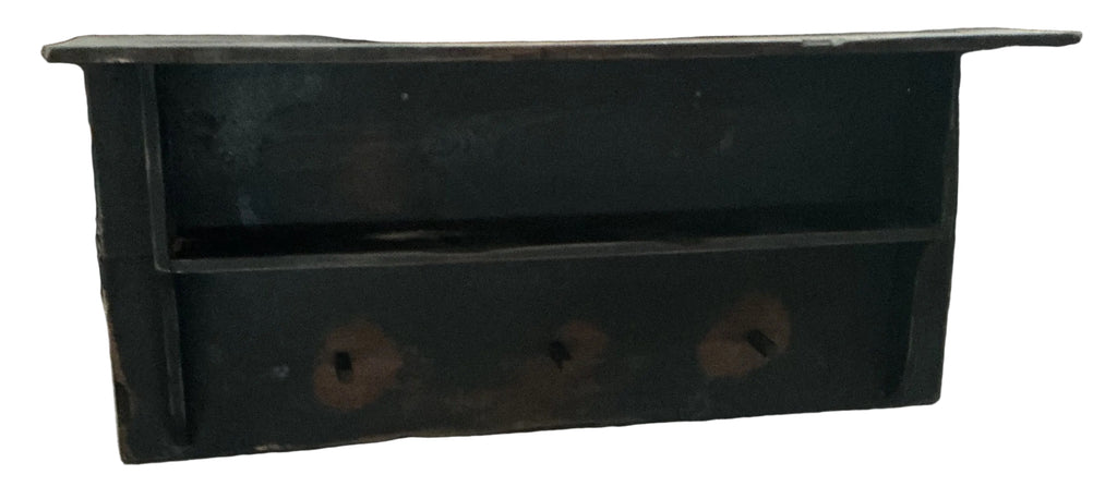 Black shelf