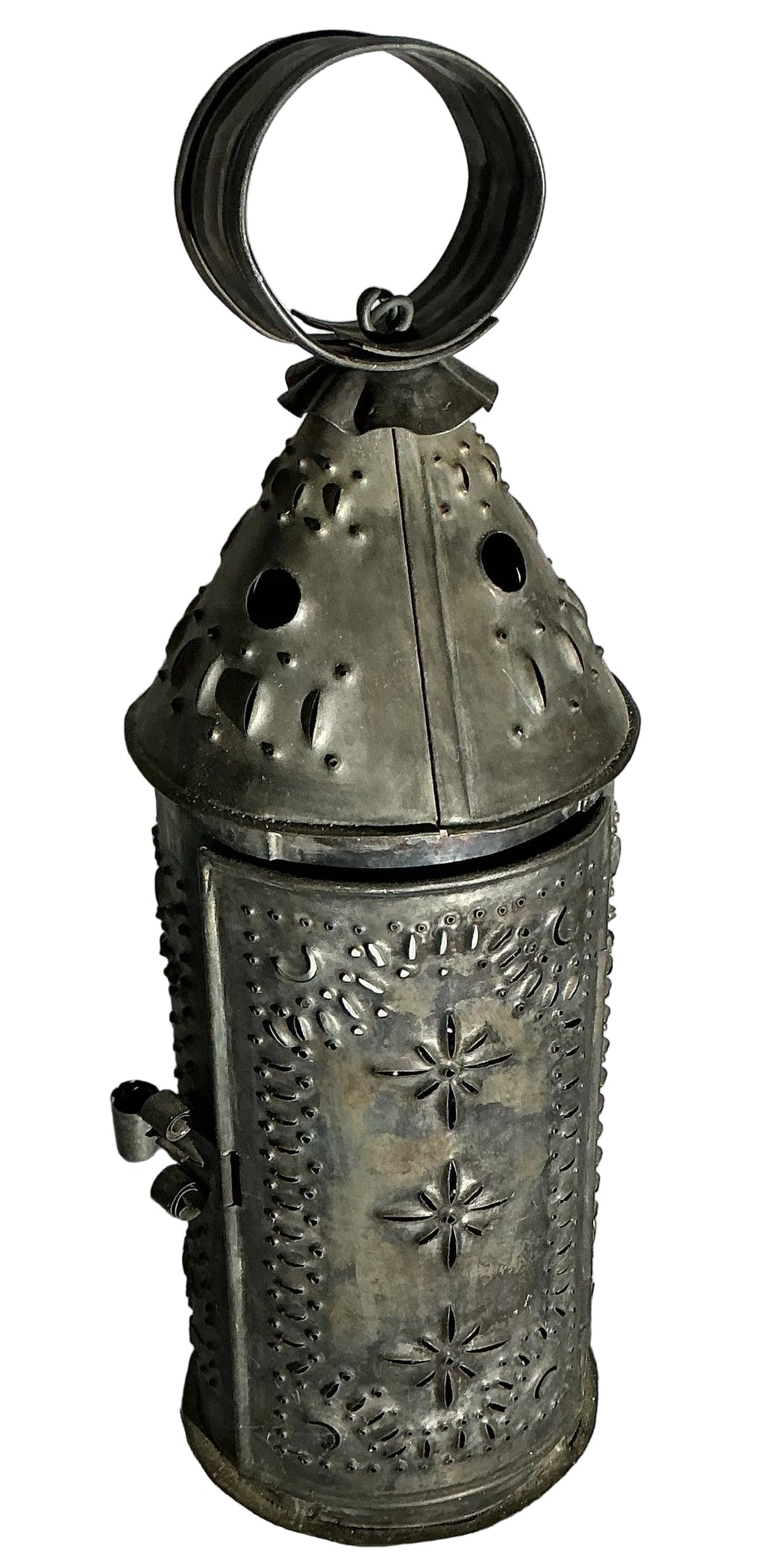 Hand made tin lantern