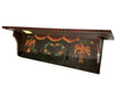 Hand painted wall shelf by Kathy Graybill