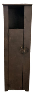 Pantry cupboard in tinderbox brown