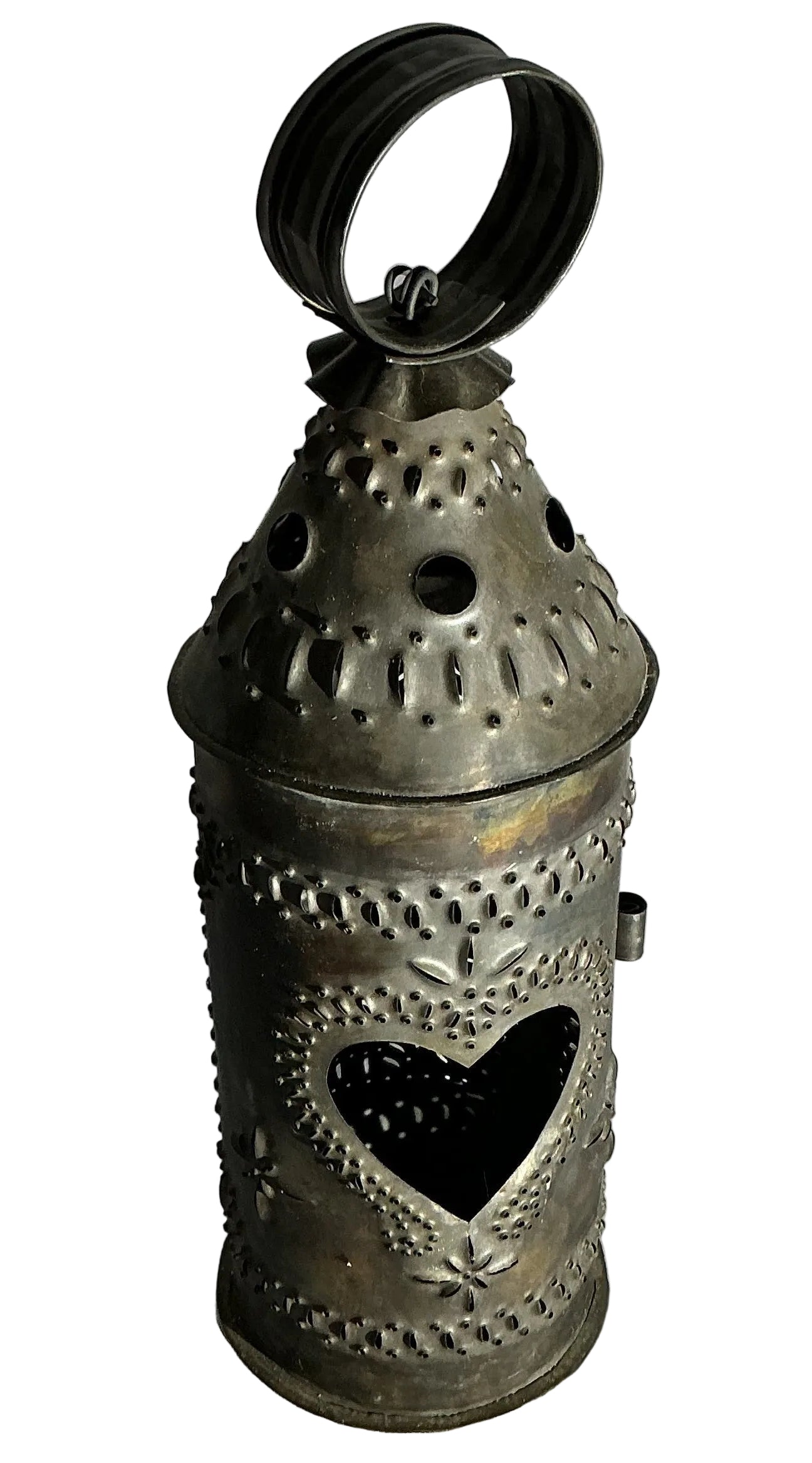 Hand made tin lantern