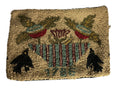 “1786” hooked rug