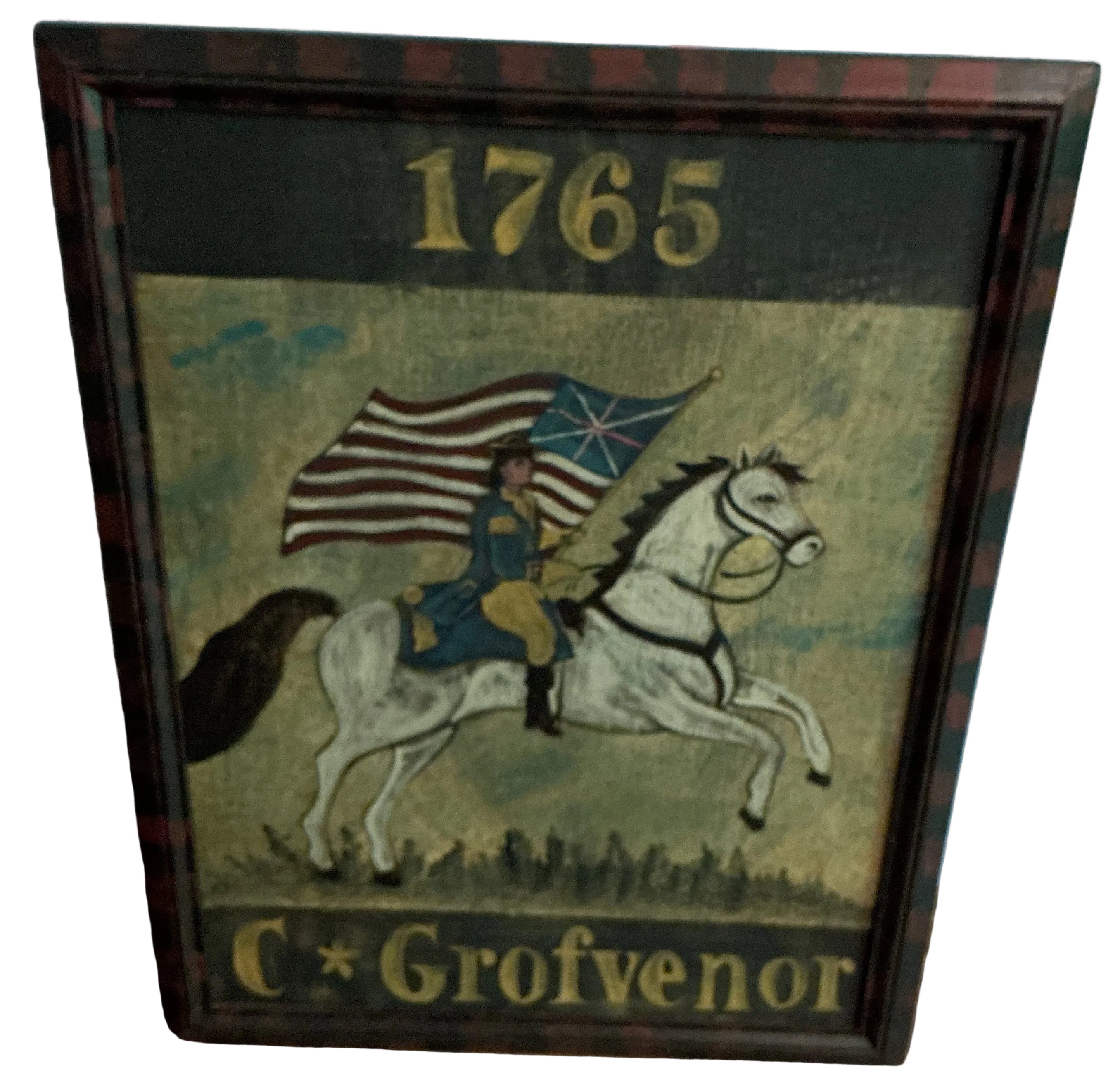C Grofvenor tavern sign by Kathy Graybill