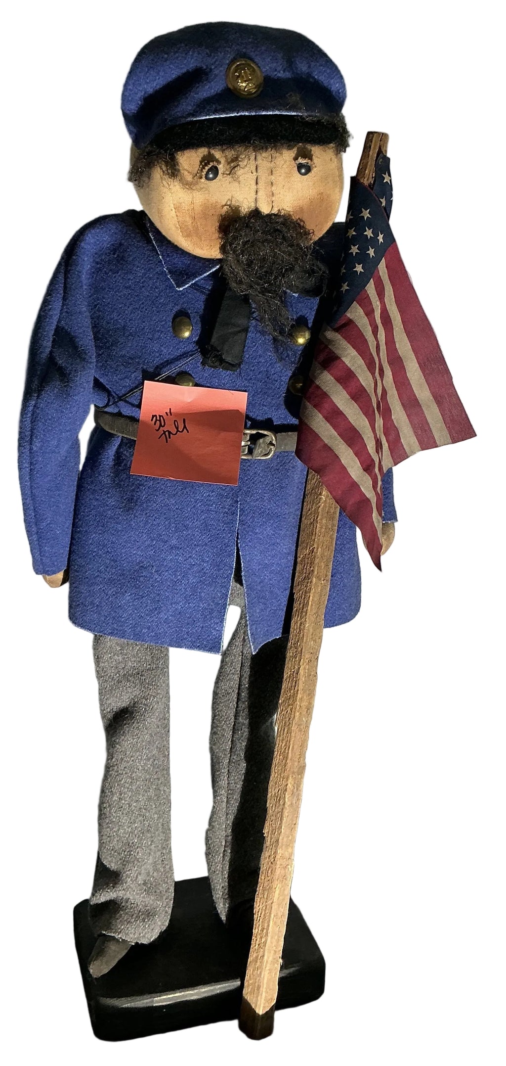 30” tall hand made Union Soldier doll