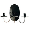 3 arm tin wall sconce by Carriage House Lighting