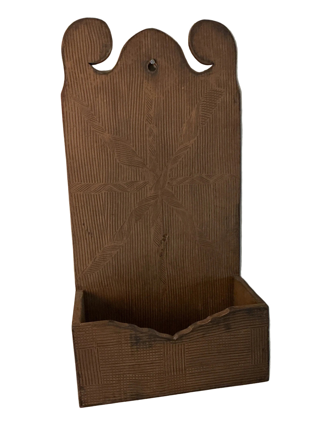 Hand grained wall box