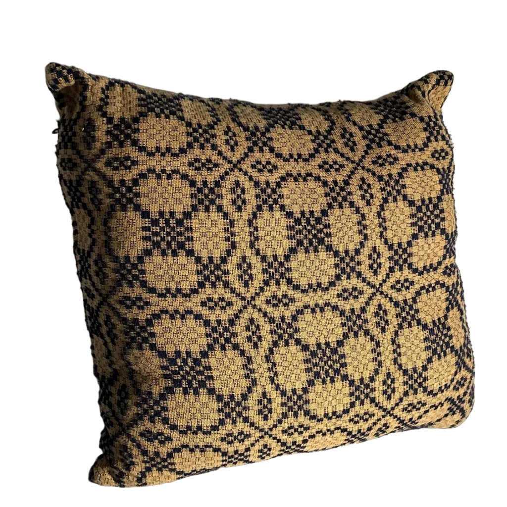 14x13 Pillow. Believed to be by Family Heirloom Weavers
