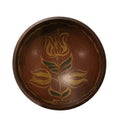 Hand decorated bowl by Kathy Graybill. 7” opening