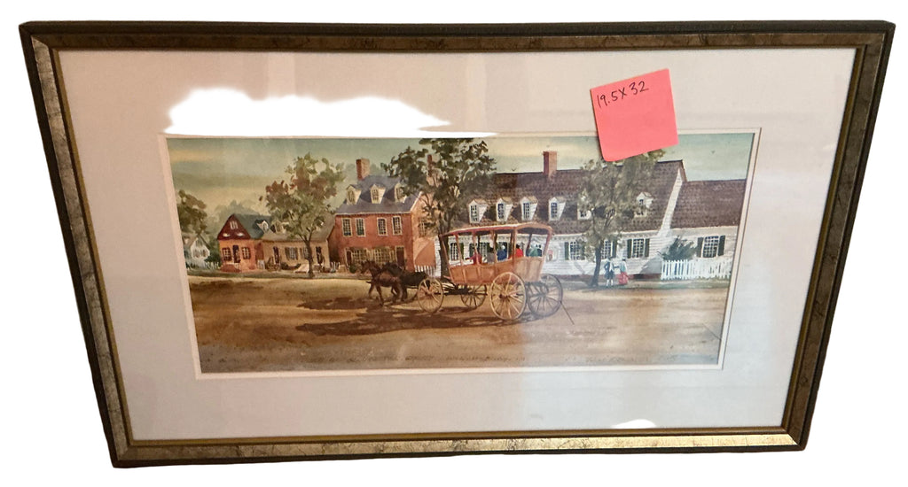 Colonial Williamsburg print