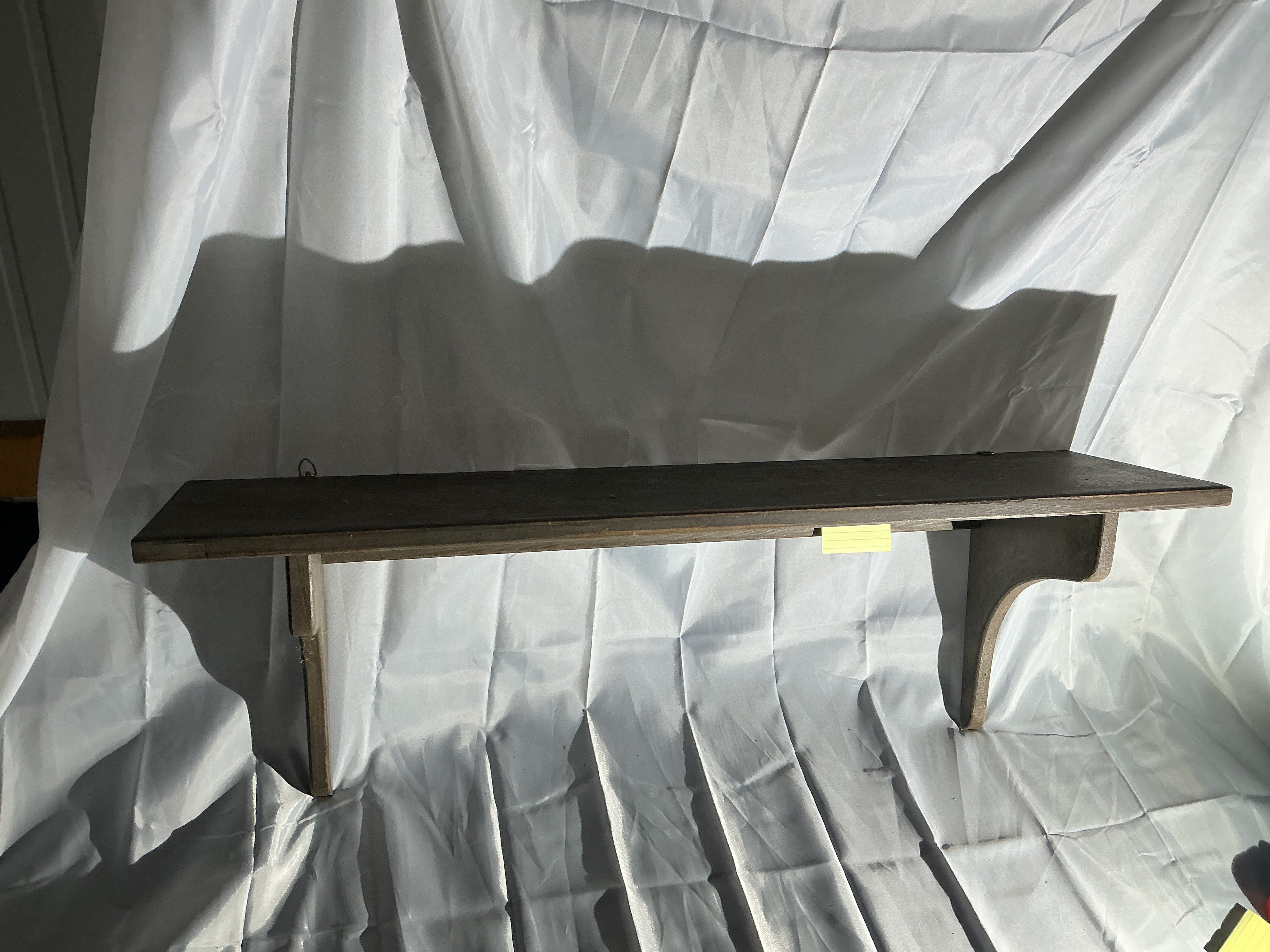 Putty colored shelf