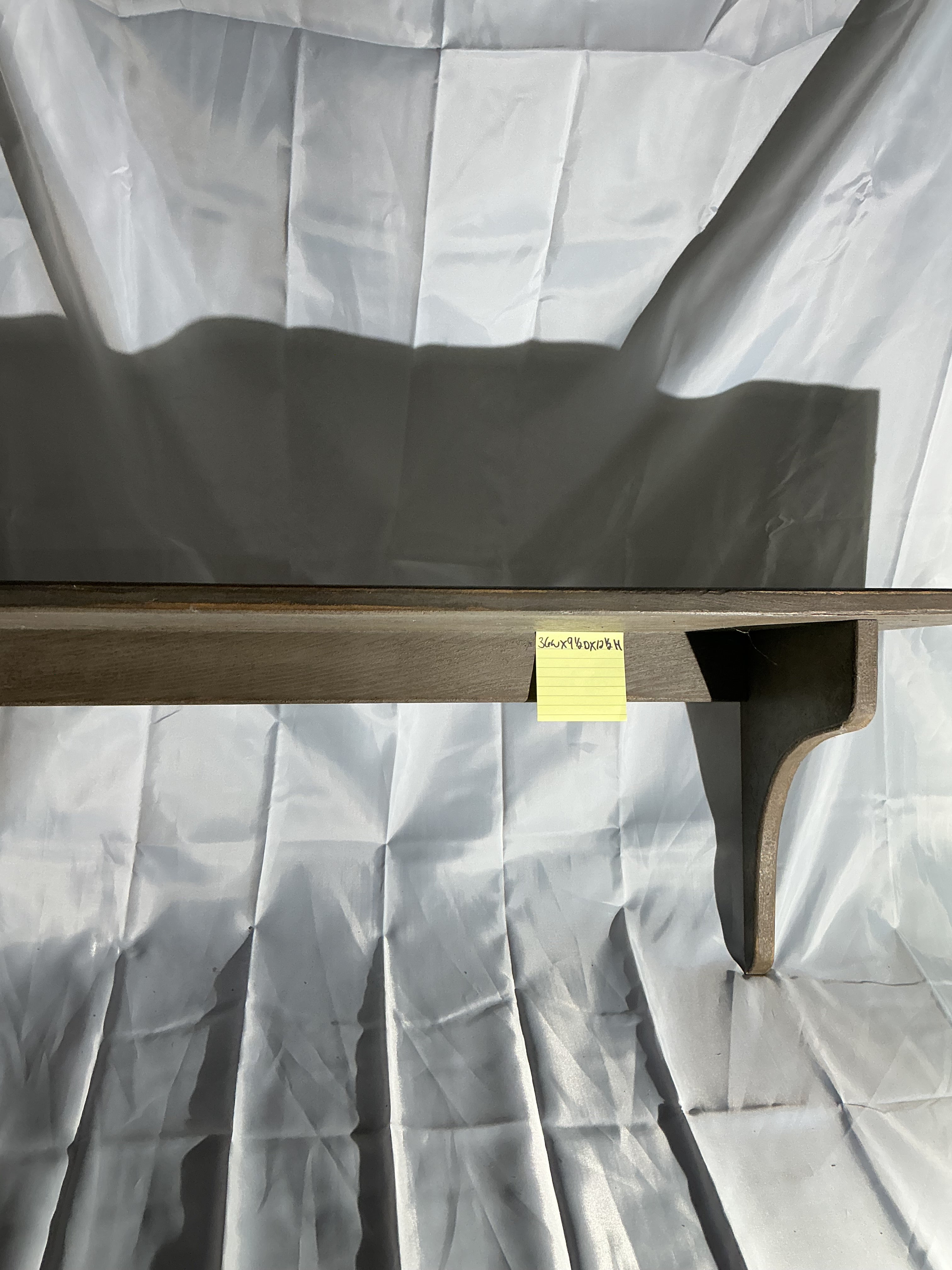 Putty colored shelf