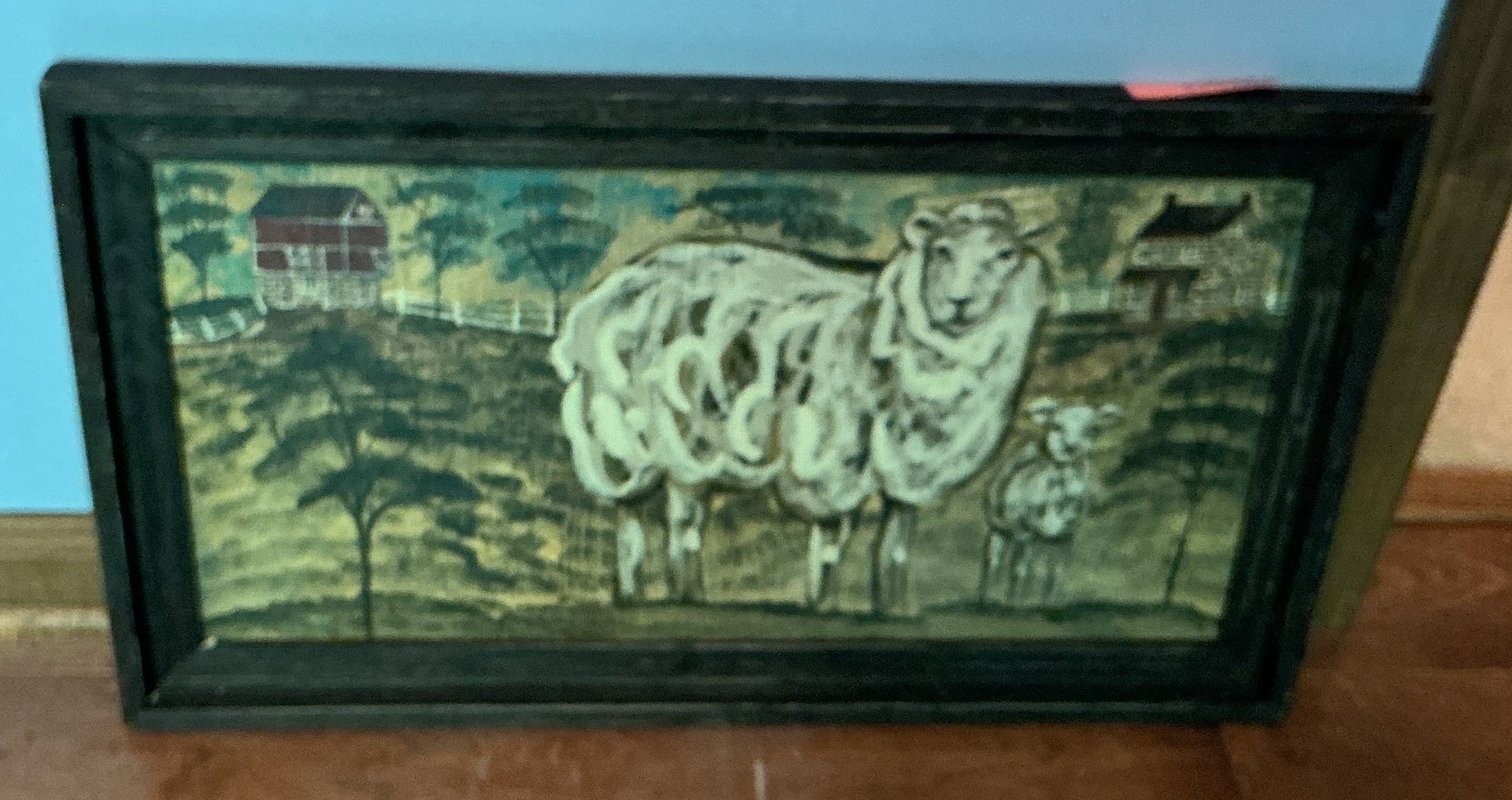 Sheep sign by Kathy Graybill
