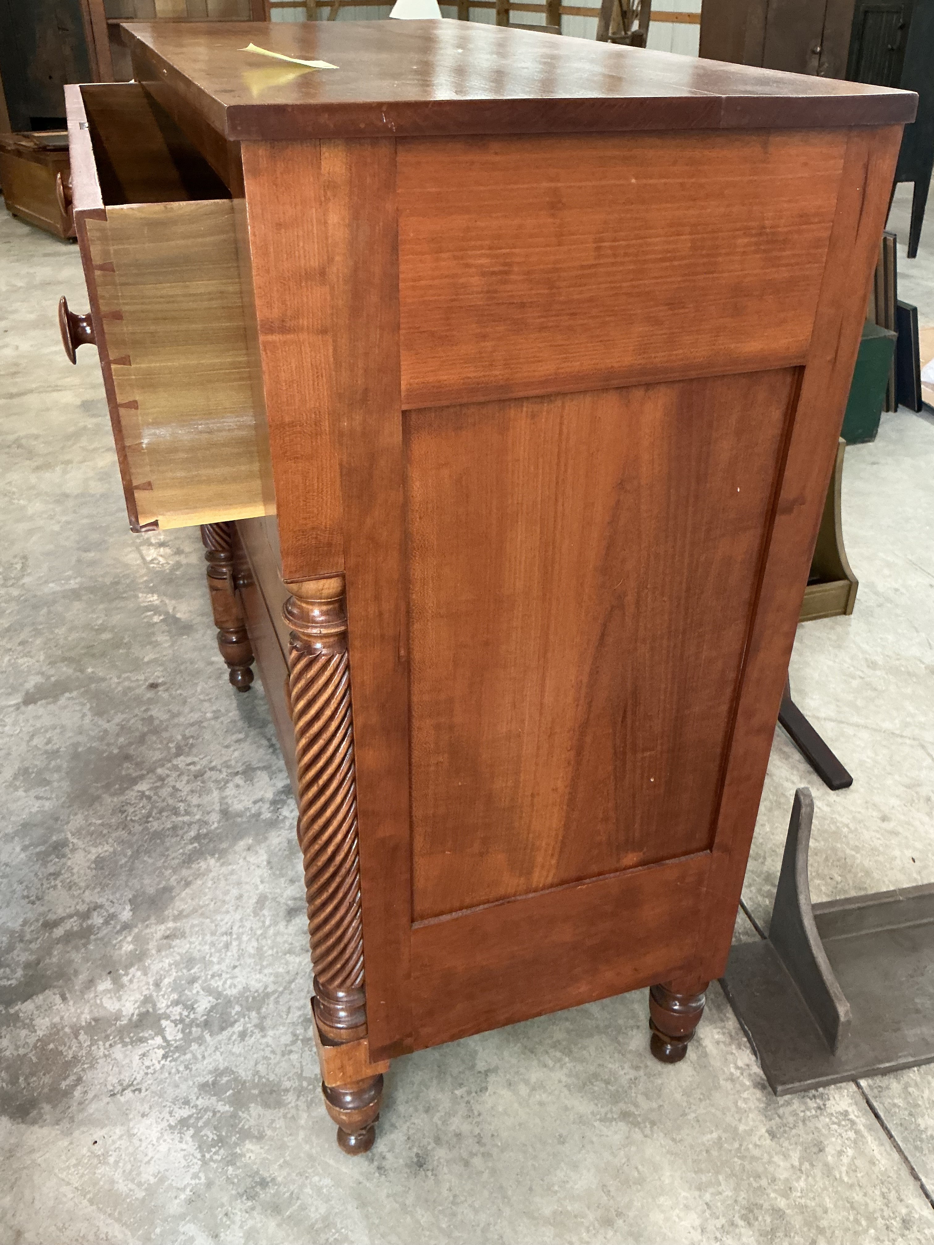 Antique cherry dresser