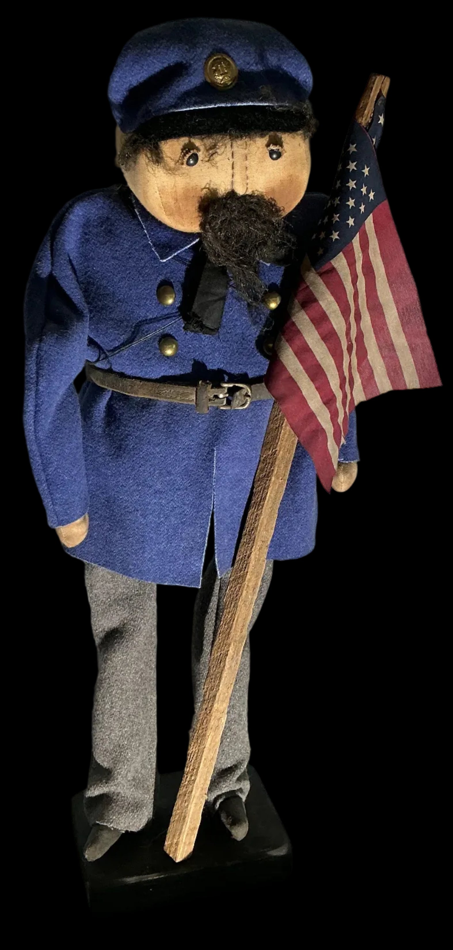 30” tall hand made Union Soldier doll