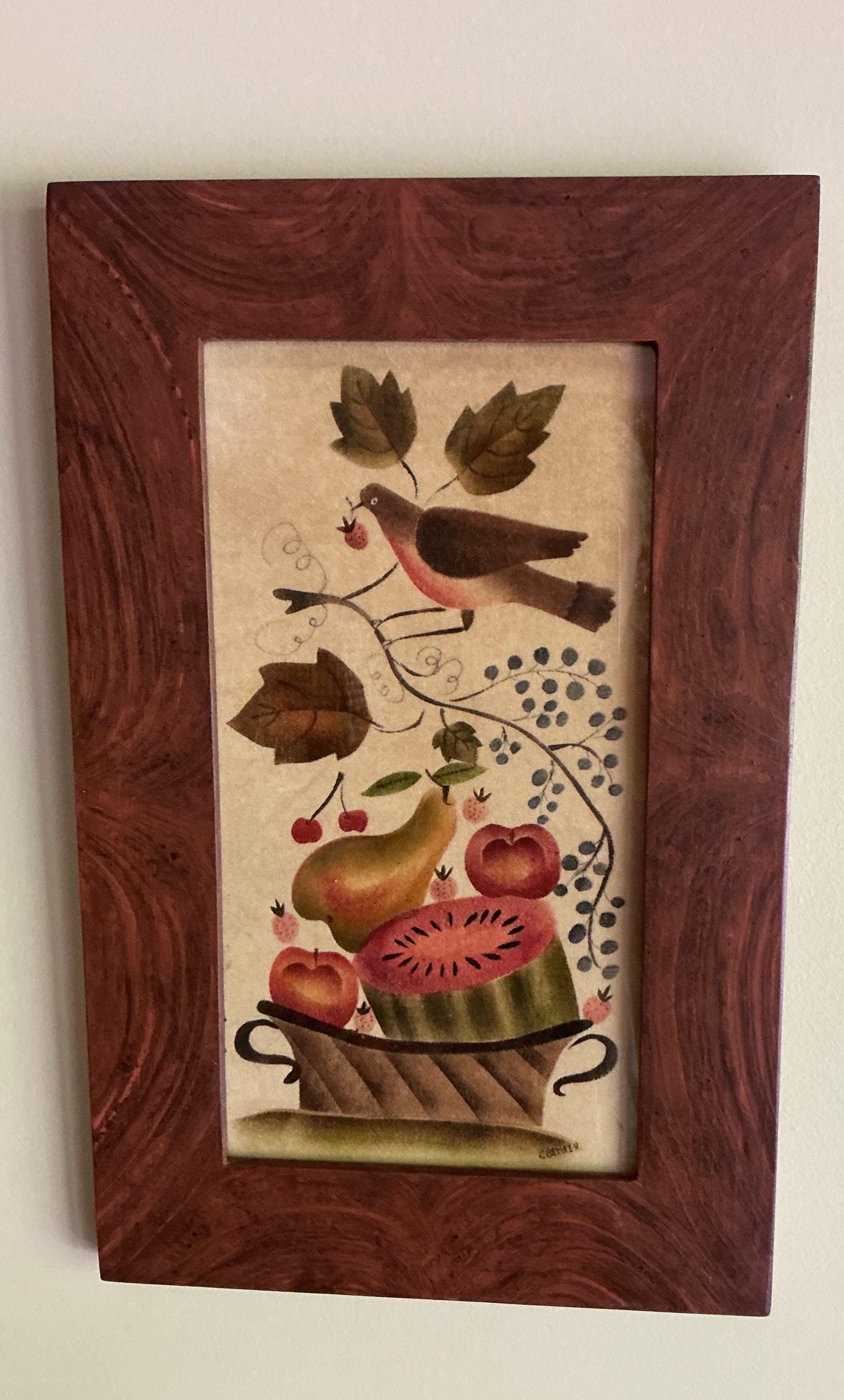 Fruit and bird theorem by Carole Behrer