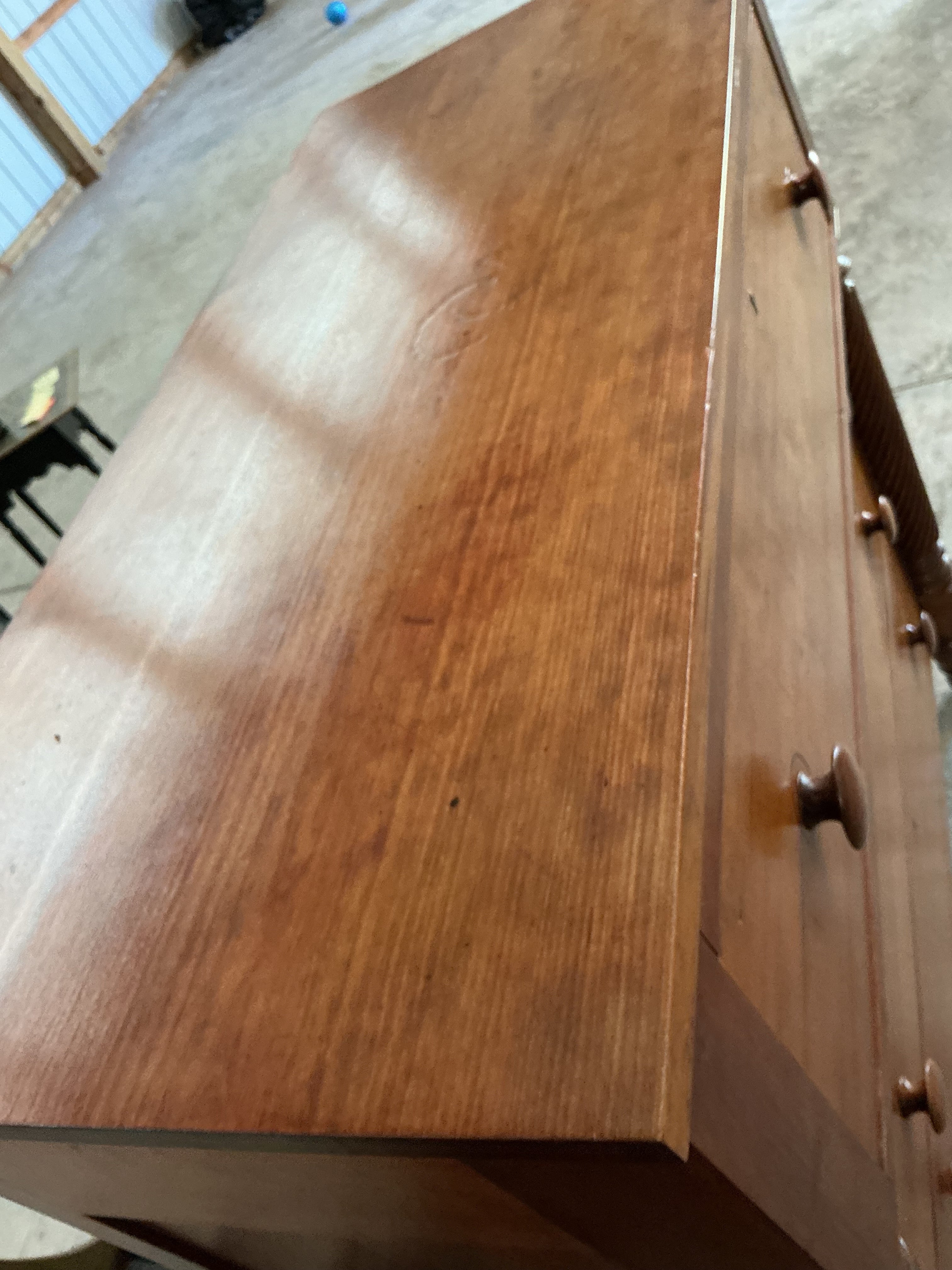 Antique cherry dresser
