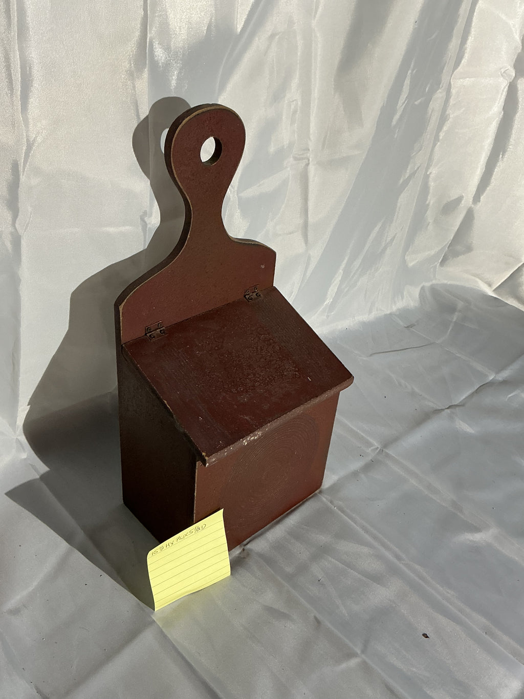 Hand grained wall/sugar box