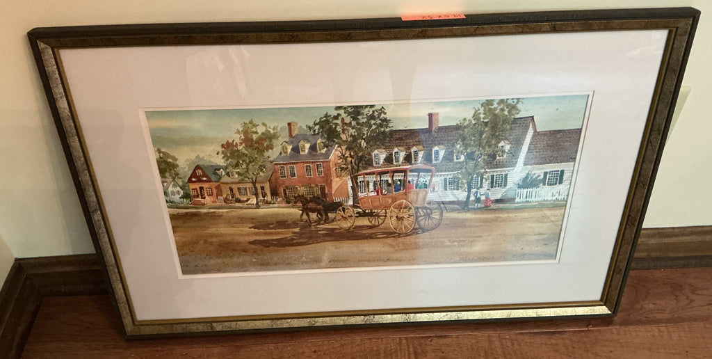 Colonial Williamsburg print