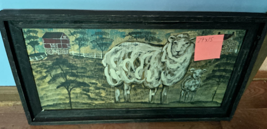 Sheep sign by Kathy Graybill