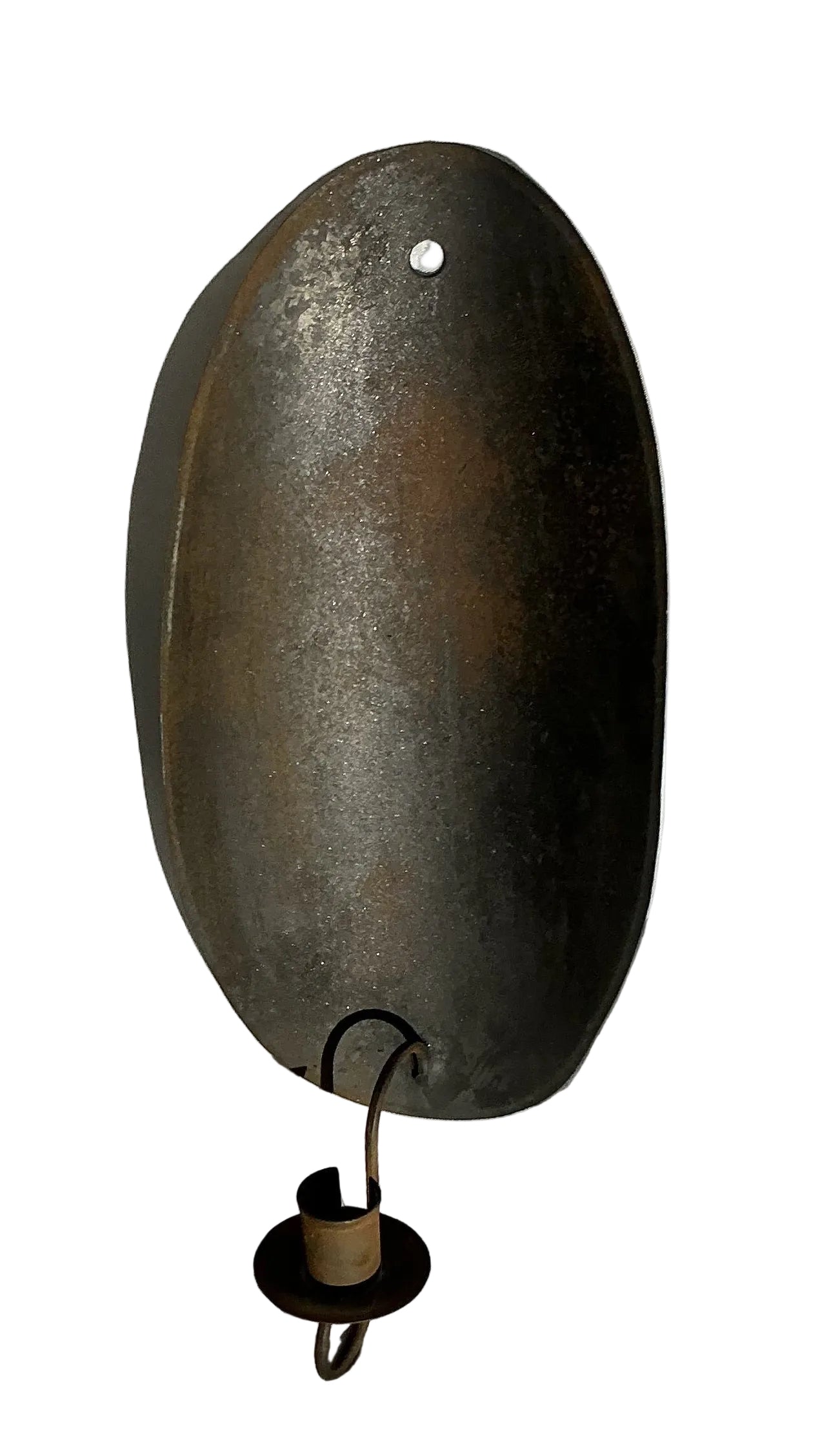 1 arm tin sconce