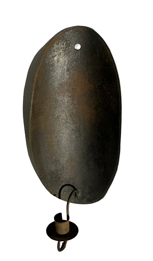 1 arm tin sconce