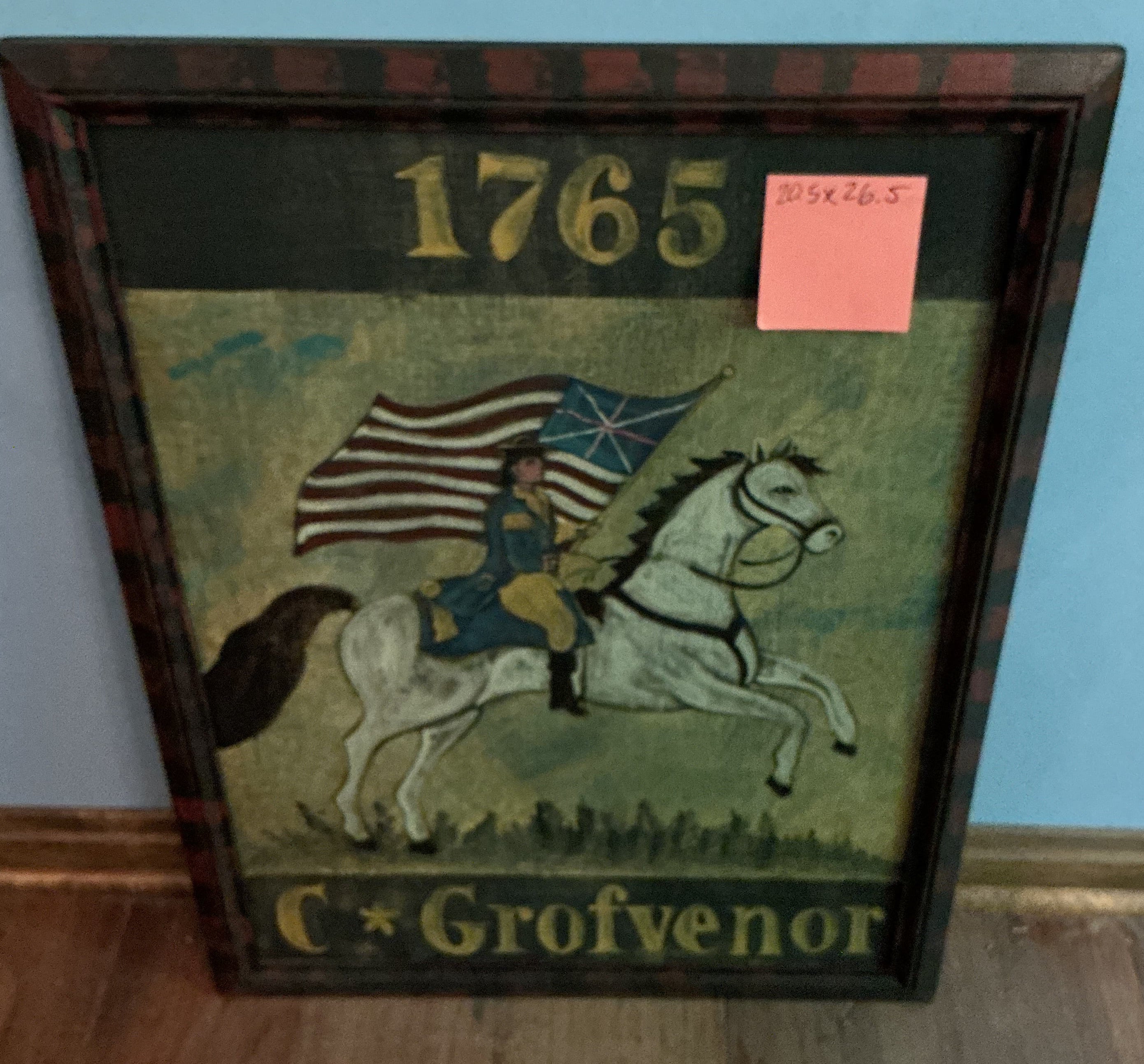 C Grofvenor tavern sign by Kathy Graybill