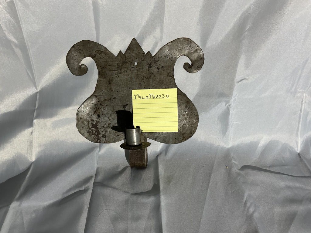 Tin sconce