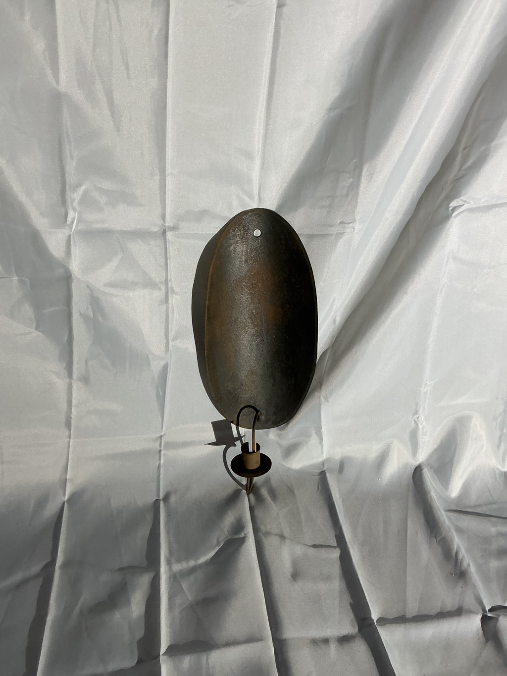 1 arm tin sconce