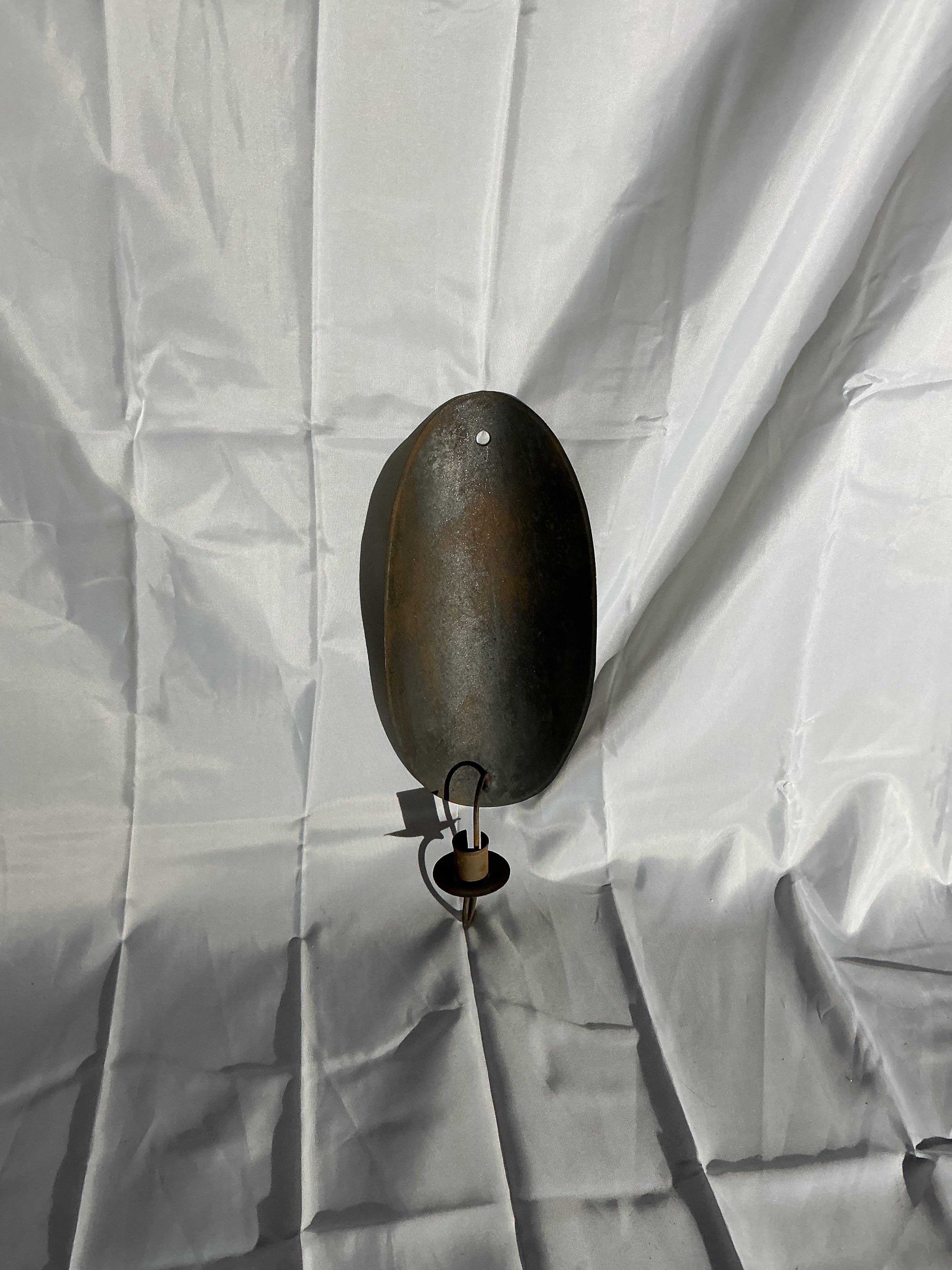 1 arm tin sconce