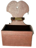 Hand grained wall box