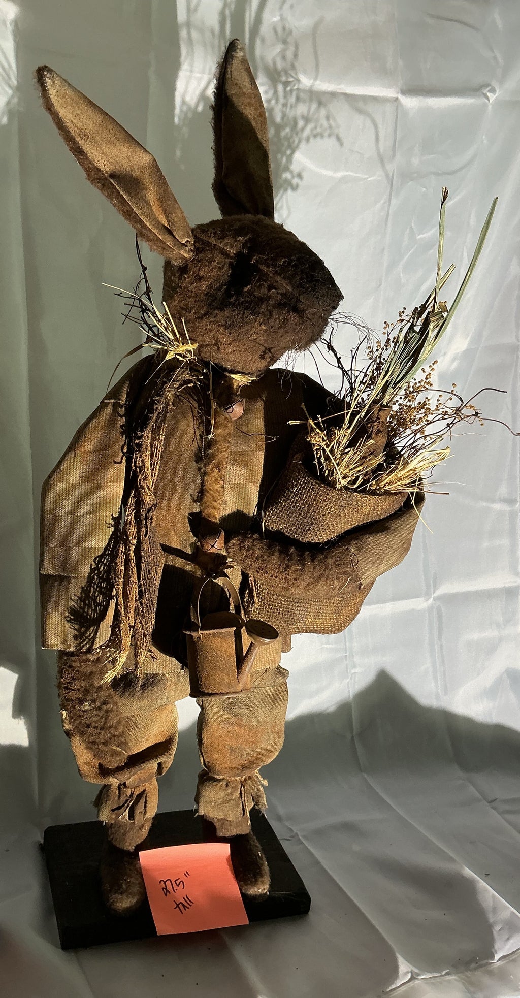 36” tall hand made bunny