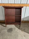 Wall shelf with peg rack