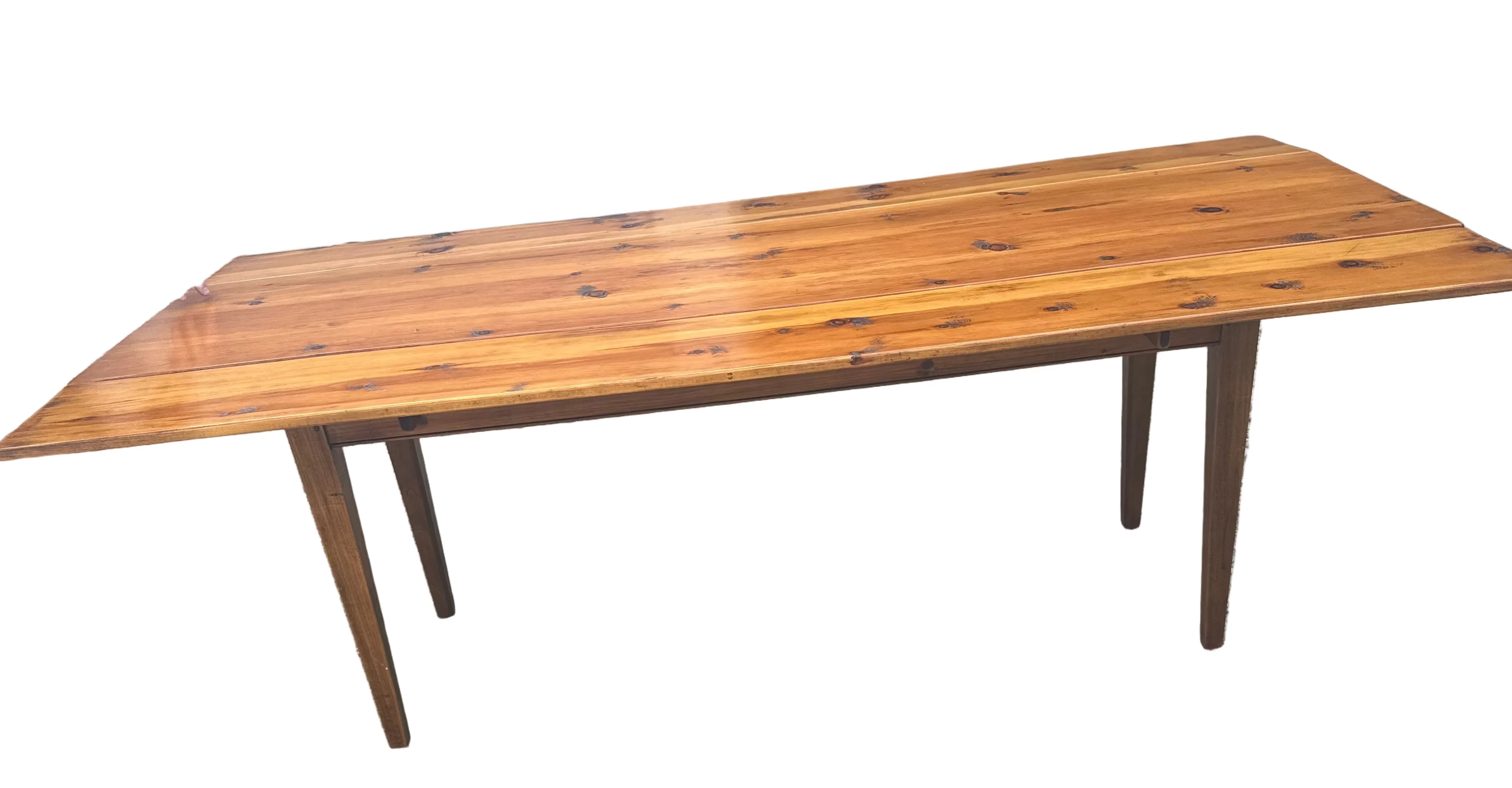 Stephen von Hohen “Bucks County Collection” Pine Harvest Dining Table with Butterfly Leaves