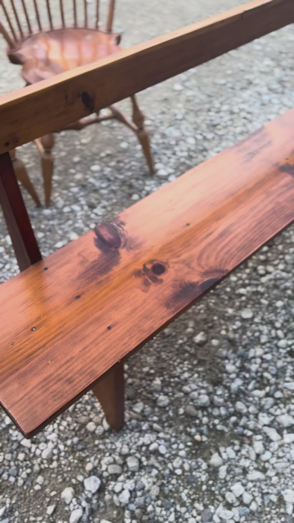 Bucks County Furniture Early American Bench